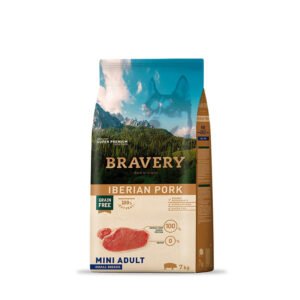 Bravery Perro Adulto Mini Cerdo Iberico 7Kg
