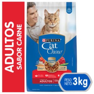 Cat Chow Gato Adulto Carne 3Kg