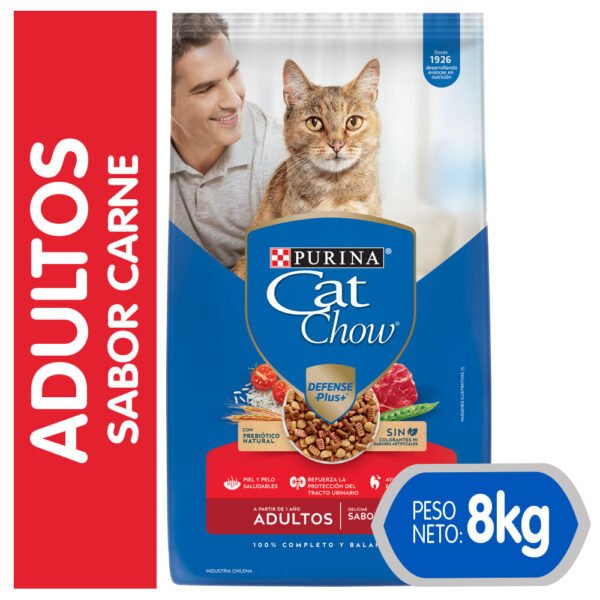 Cat Chow Gato Adulto Carne 8Kg