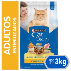 Cat Chow Gato Adulto Esterilizado 3Kg