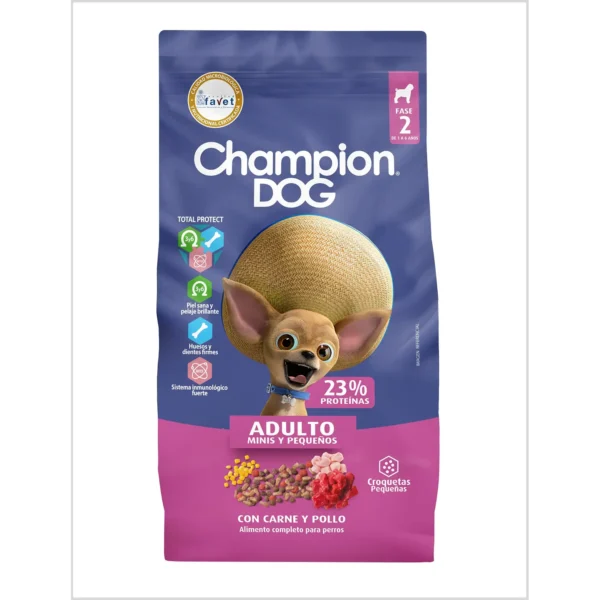 Champion Dog Perro Adulto Raza Pequeña 18Kg