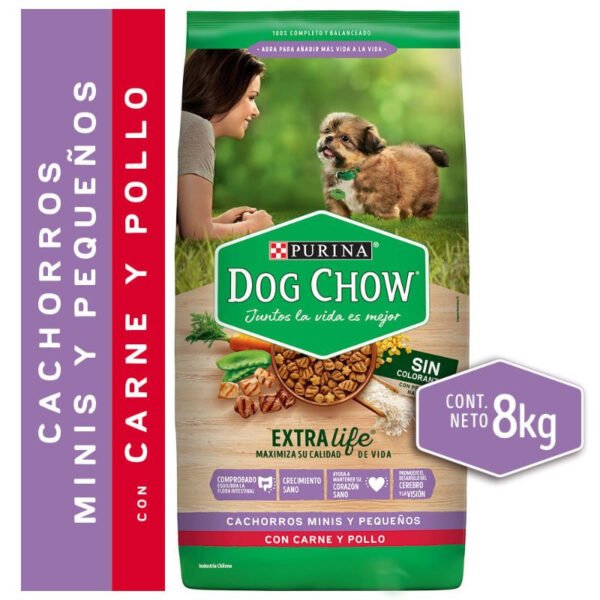 Dog Chow Perro Cachorro Raza Pequeña 8Kg