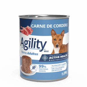 Agility Lata Perro Cordero 340Gr