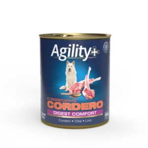 Agility Lata Perro Cordero 340Gr