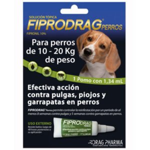 Fiprodrag Pipeta Perro Hasta 10 A 20Kg