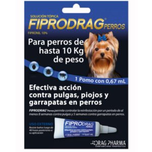 Fiprodrag Pipeta Perro Hasta 10Kg