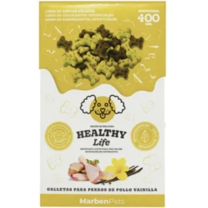 Galletas Perro Healthy Life Pollo Vainilla 400Gr