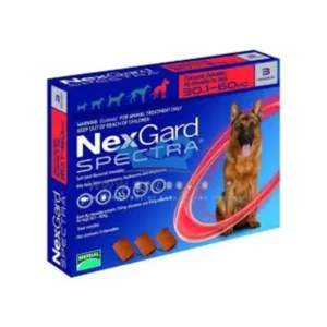 Nexgard Spectra 30 A 60Kg 3 Comprimido