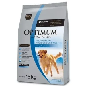 Optimum Perro Adulto Raza Mediana Y Grande 15Kg
