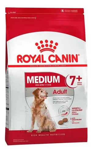 Royal Canin Perro Adulto Medium 7+ 15Kg