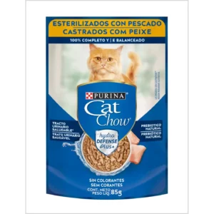 Sachet Cat Chow Castrado Pescado 85Gr