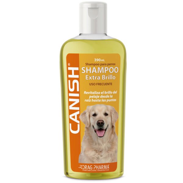 Shampoo Perro Canish Extra Brillo 390Ml