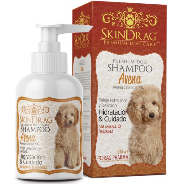 Shampoo Perro Skindrag Avena 250Ml