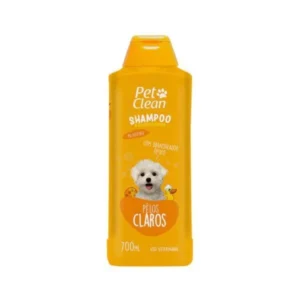 Shampoo Y Acondocionador Perro Pet Clean Pelaje Claro 700Ml