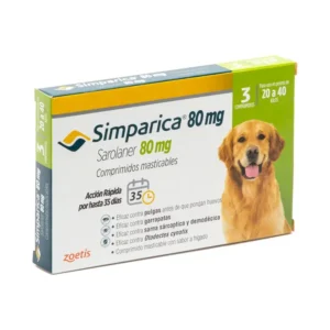 Simparica 20 A 40Kg 3 Comprimidos