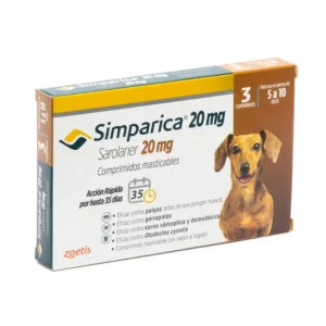 Simparica 5 A 10Kg 3 Comprimidos