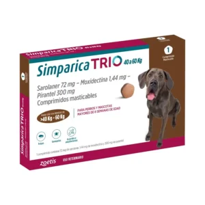 Simparica Trio 40 A 60Kg 1 Comprimidos