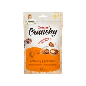 Snack Gato Crunchy Omega & Pollo 60gr