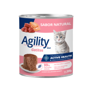 Agility Lata Gatitos Natural 340Gr
