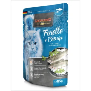 Leonardo Sachet Trucha y Catnip 85gr