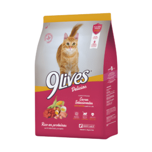 9 Lives Gato Carnes Seleccionadas 8kg